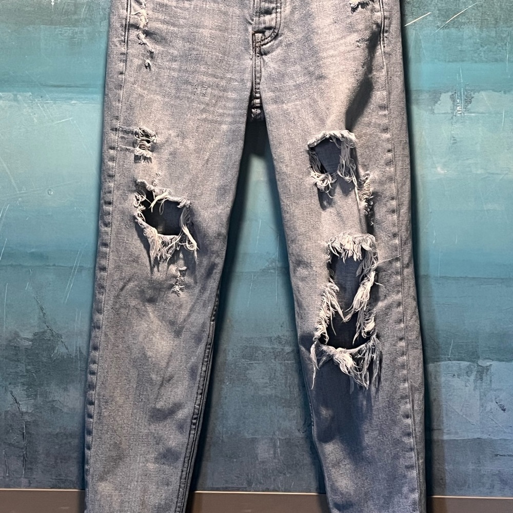 Abercrombie & fitch button fly signature collection jeans